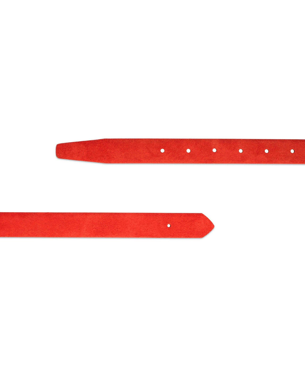 Premium Red Suede Leather Belt Straps for Dunhill Replacement - 1 Inch Width for Men & Women | Perfect for Dress, Casual & Office Wear