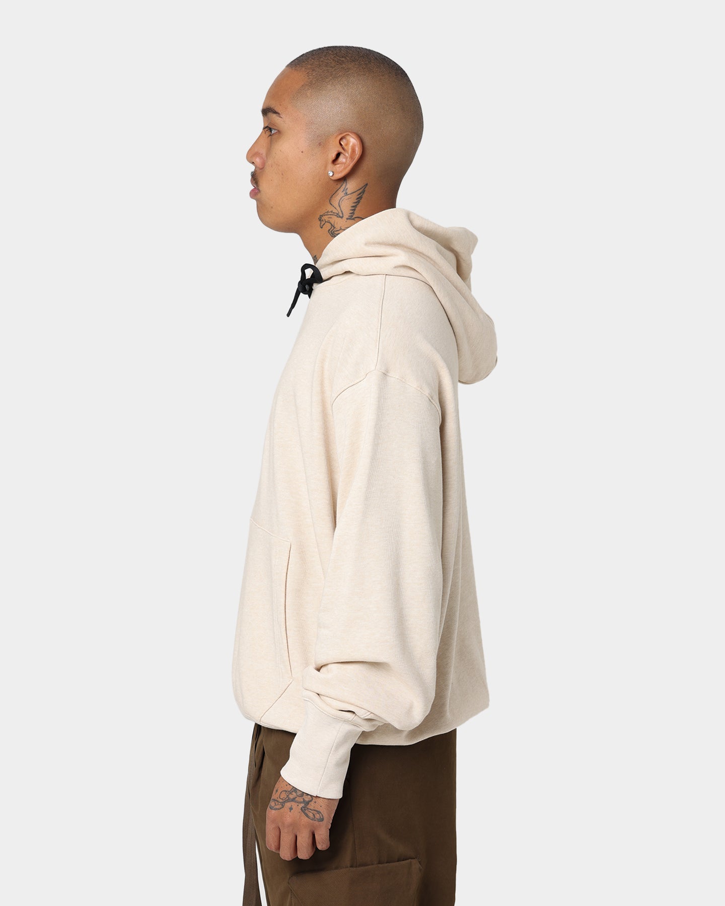 Adidas Botanically Dyed Hoodie - Eco-Friendly Beige Cotton Pullover for Men & Women | Perfect for Casual Wear, Gym & Outdoor Activities
