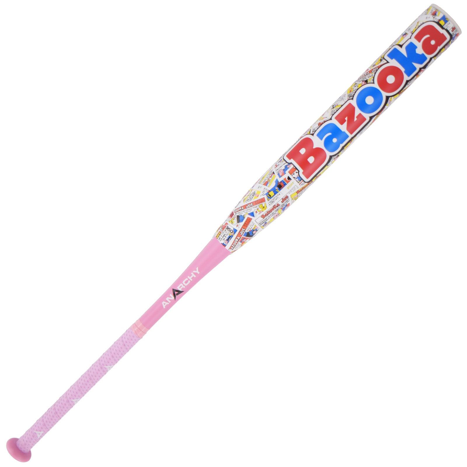 2025 Anarchy Bazooka PINK Edition End Load Slowpitch Softball Bat - USA/ASA Approved (ASPBCS24A-PNK) for Women's & Coed Slow Pitch Games, Tournaments and Practice