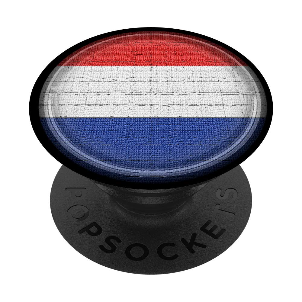 Swappable PopGrip Phone Holder - Netherlands Design Phone Grip with Popsocket for Secure One-Hand Use - Perfect for Smartphones, Tablets & Daily Commuting