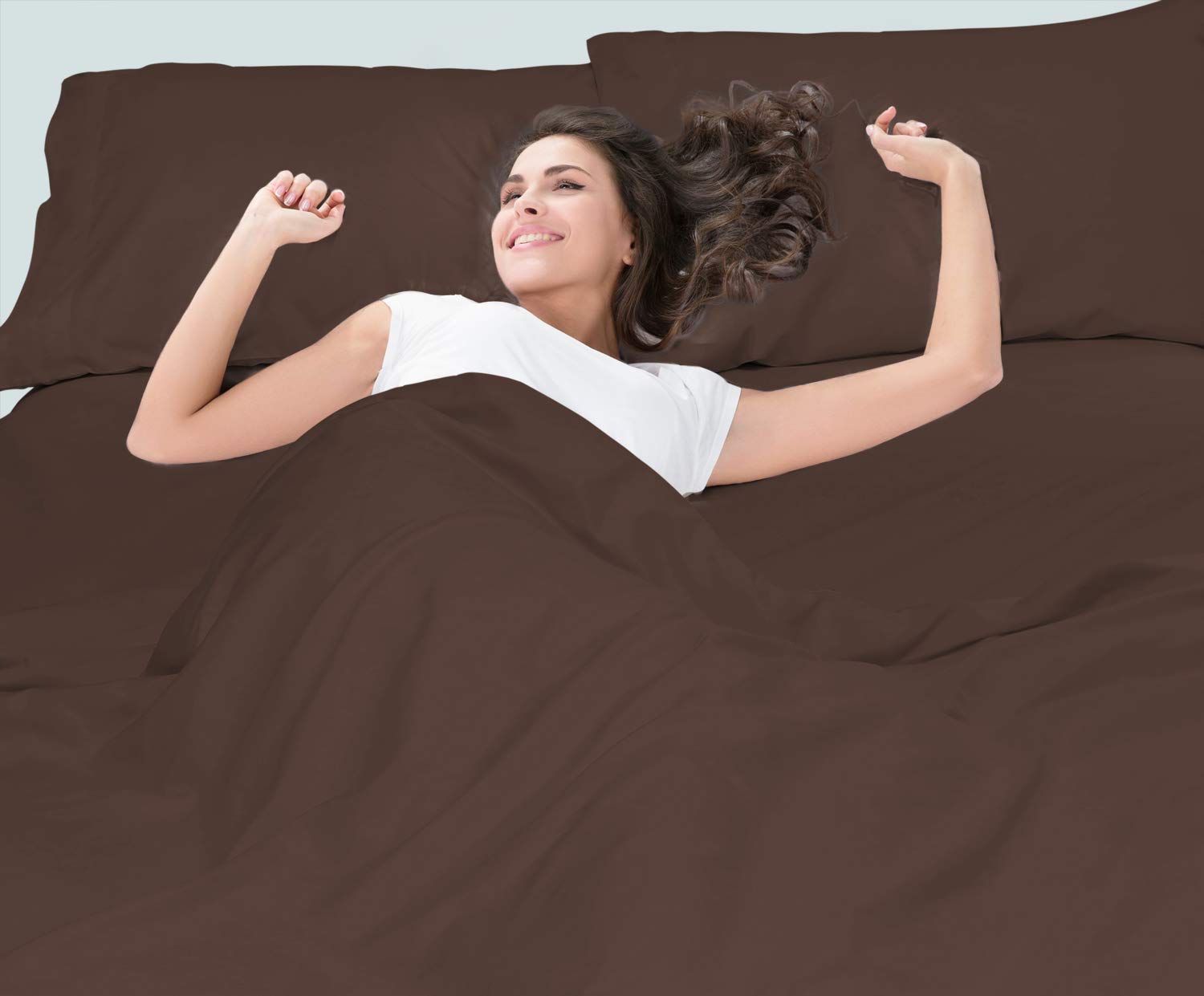 4pc Twin XL Sheet Set - 800 Thread Count 100% Ultra-Soft Cotton Bed Sheets with Extra Long Staple Cotton, Deep Pocket Fits Mattress Up to 14