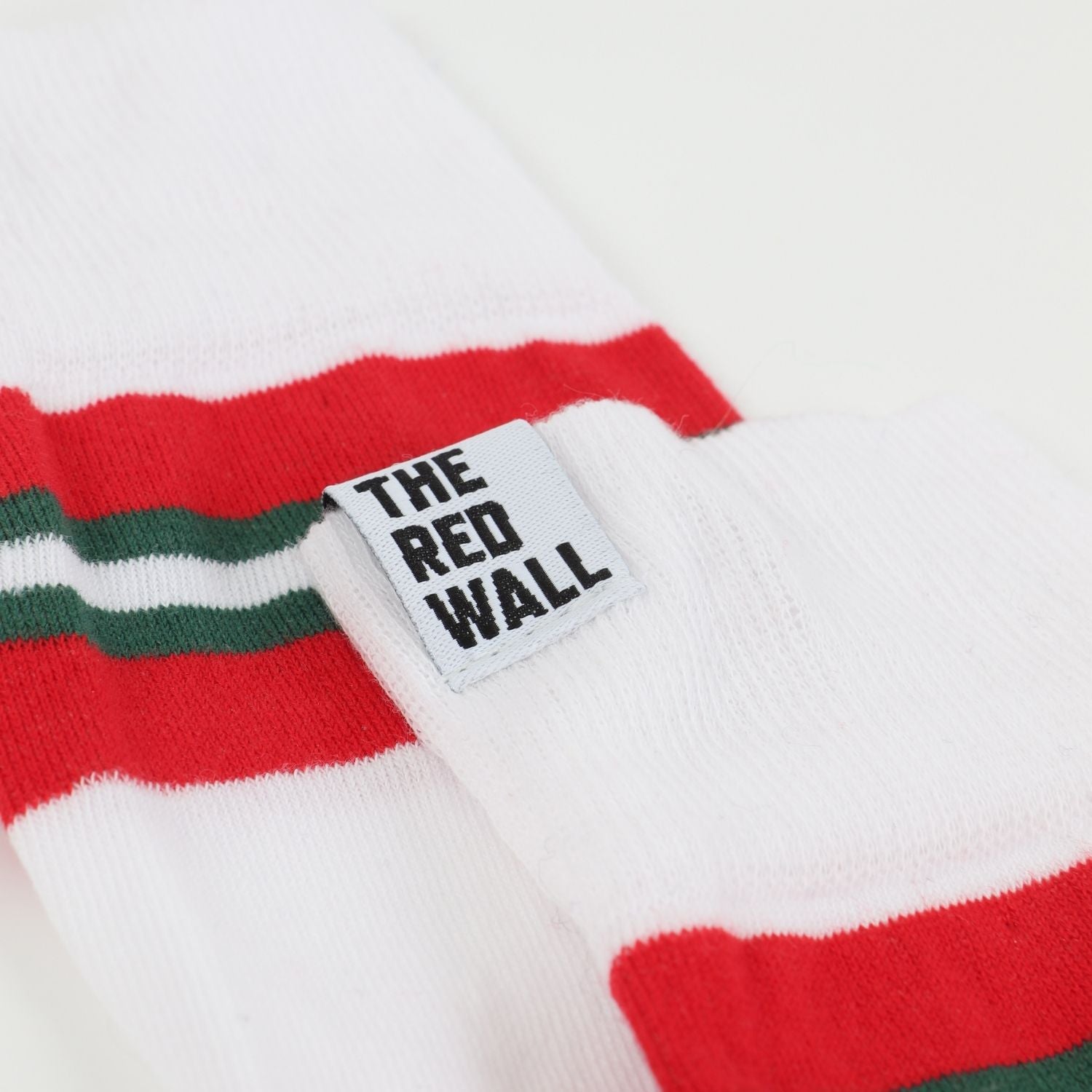 Red Striped Cotton Socks for Men & Women - Breathable Casual Crew Socks for Everyday Wear, Sports, and Gifts