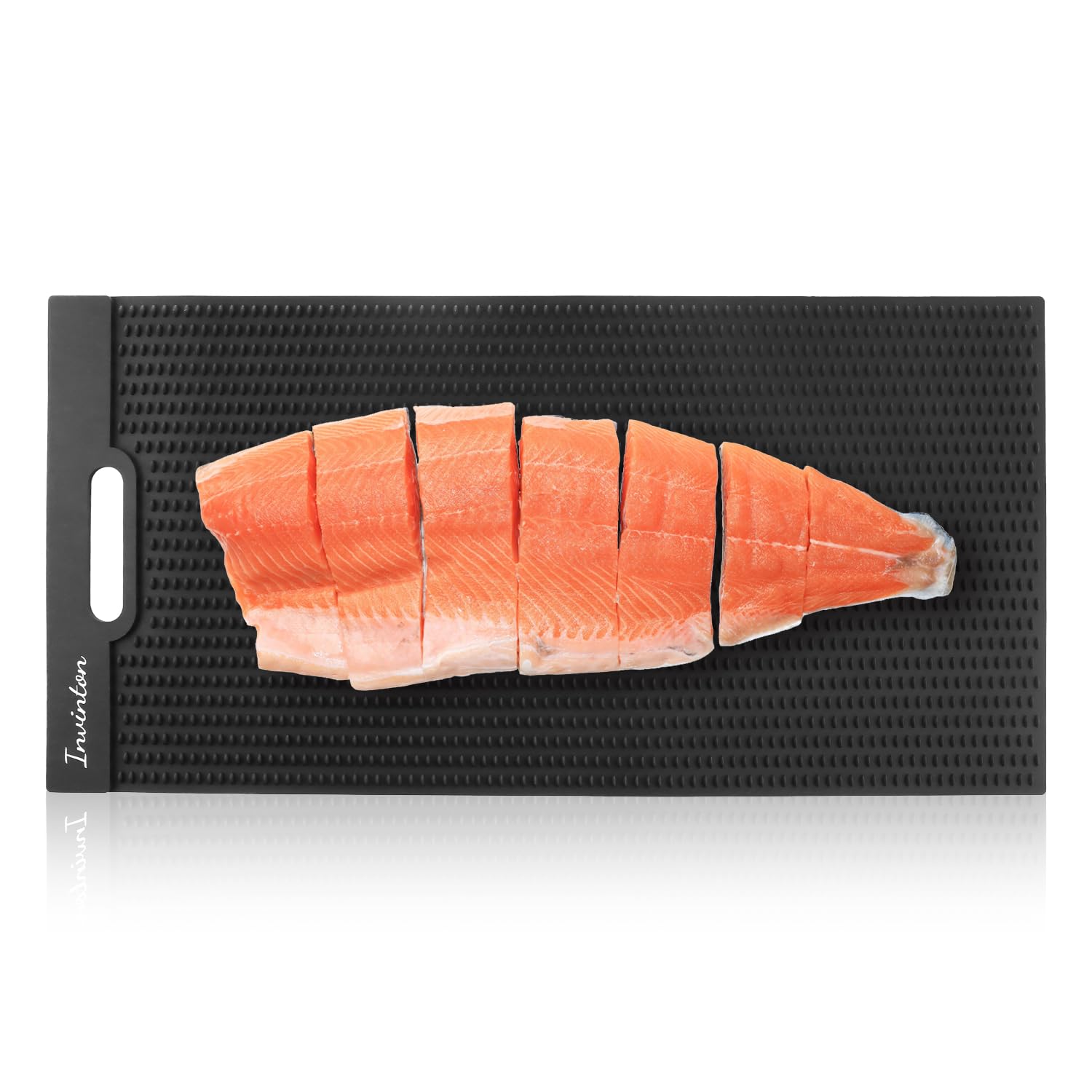 Premium Fish Fillet Mat - Non-Slip Portable Fish Cleaning Board for Easy Cutting & Filleting (14