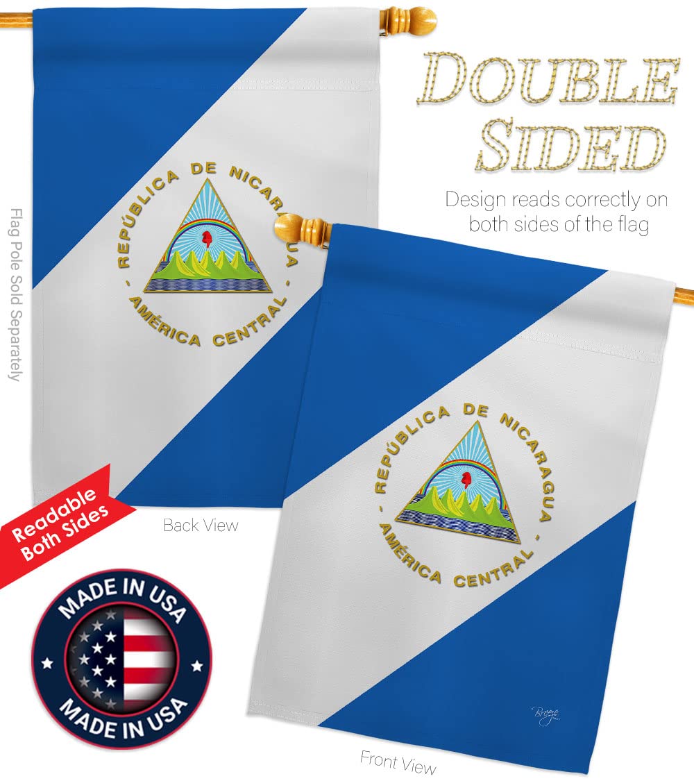 Nicaragua National Flag Set 28