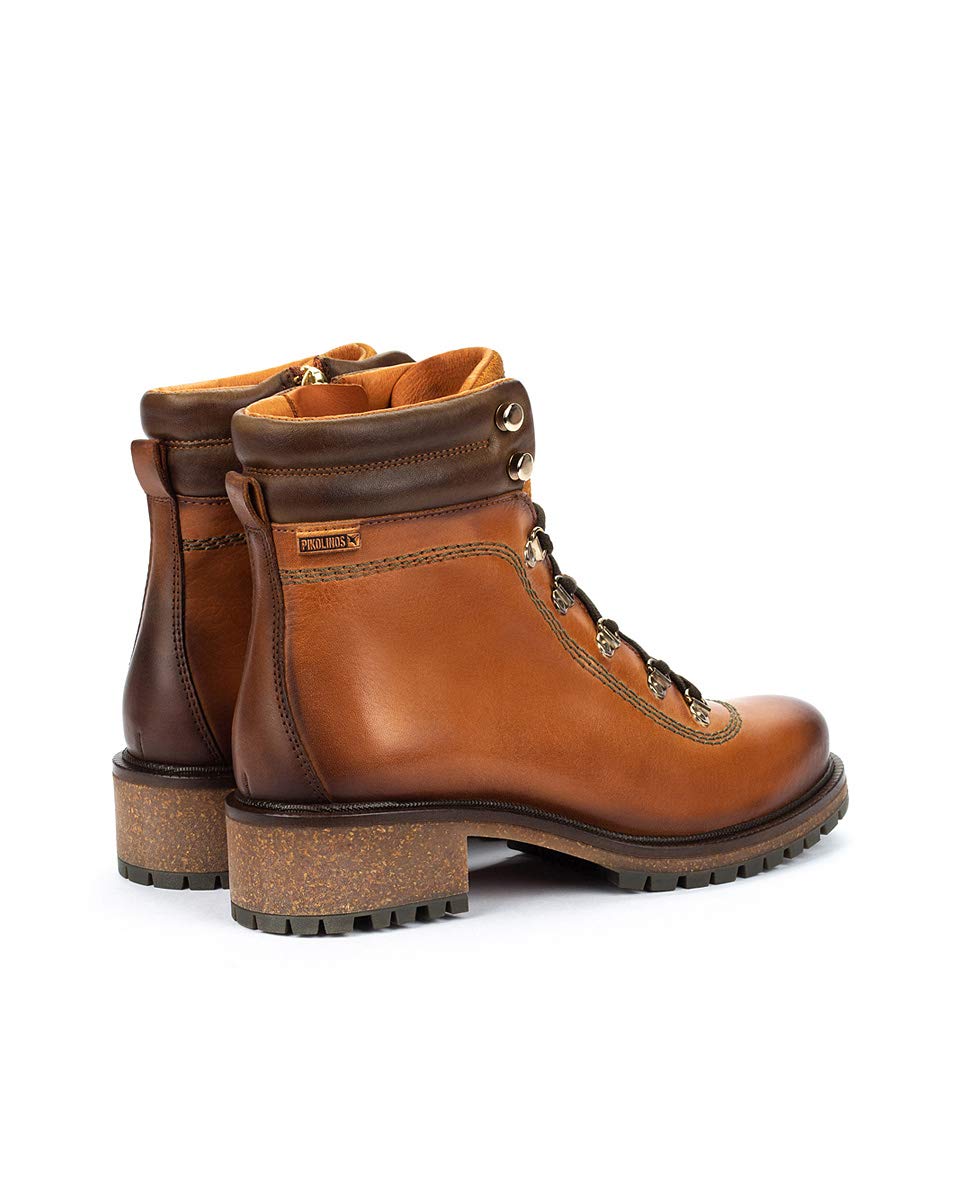 PIKOLINOS Women's Leather Flat Ankle Boots - Comfortable Casual Shoes for Everyday Wear | Perfect for Office, Walking & Travel