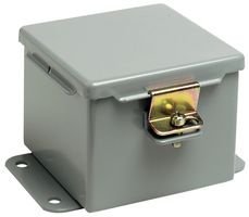 Waterproof Steel Junction Box Enclosure A604CH - Heavy Duty Outdoor Electrical Box for Wiring, Conduit & Cable Protection - Ideal for Industrial, Commercial & Home Electrical Projects