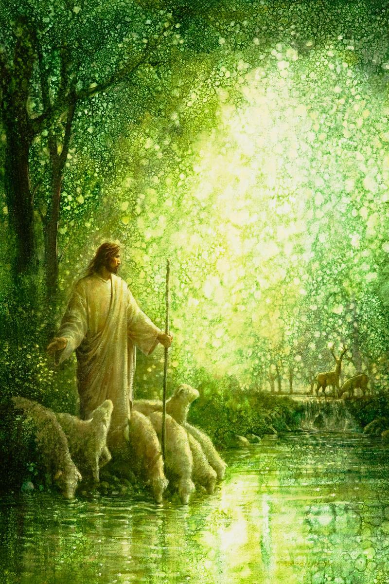 Feed My Sheep By Yongsung Kim - Inspirational Christian Wall Art for Home & Church Decor - Perfect for Living Room, Bedroom & Office