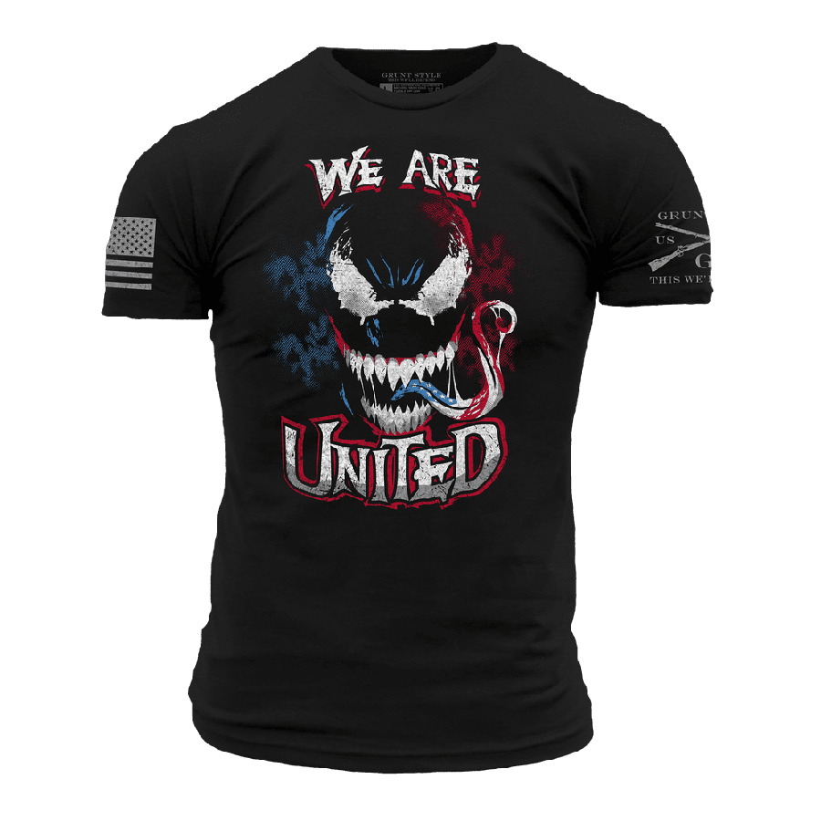We Are United T-Shirt - Black | Premium Cotton Tee for Men & Women | Casual Wear, Street Style, Gym & Everyday Outfits