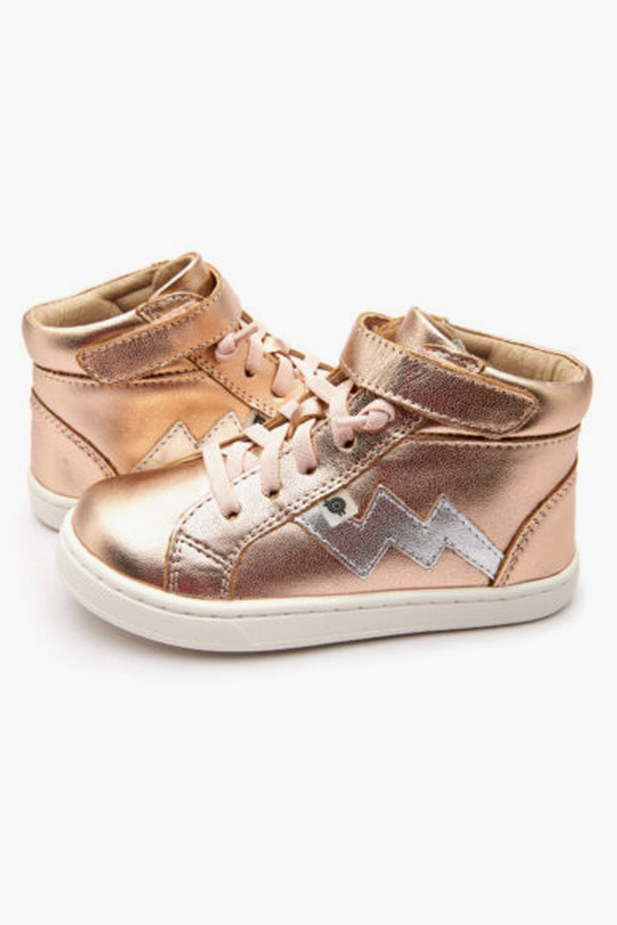 Old Soles Bolted Copper Girls Shoes - Comfortable & Stylish Sneakers for Toddlers & Kids - Perfect for School, Playground & Everyday Wear