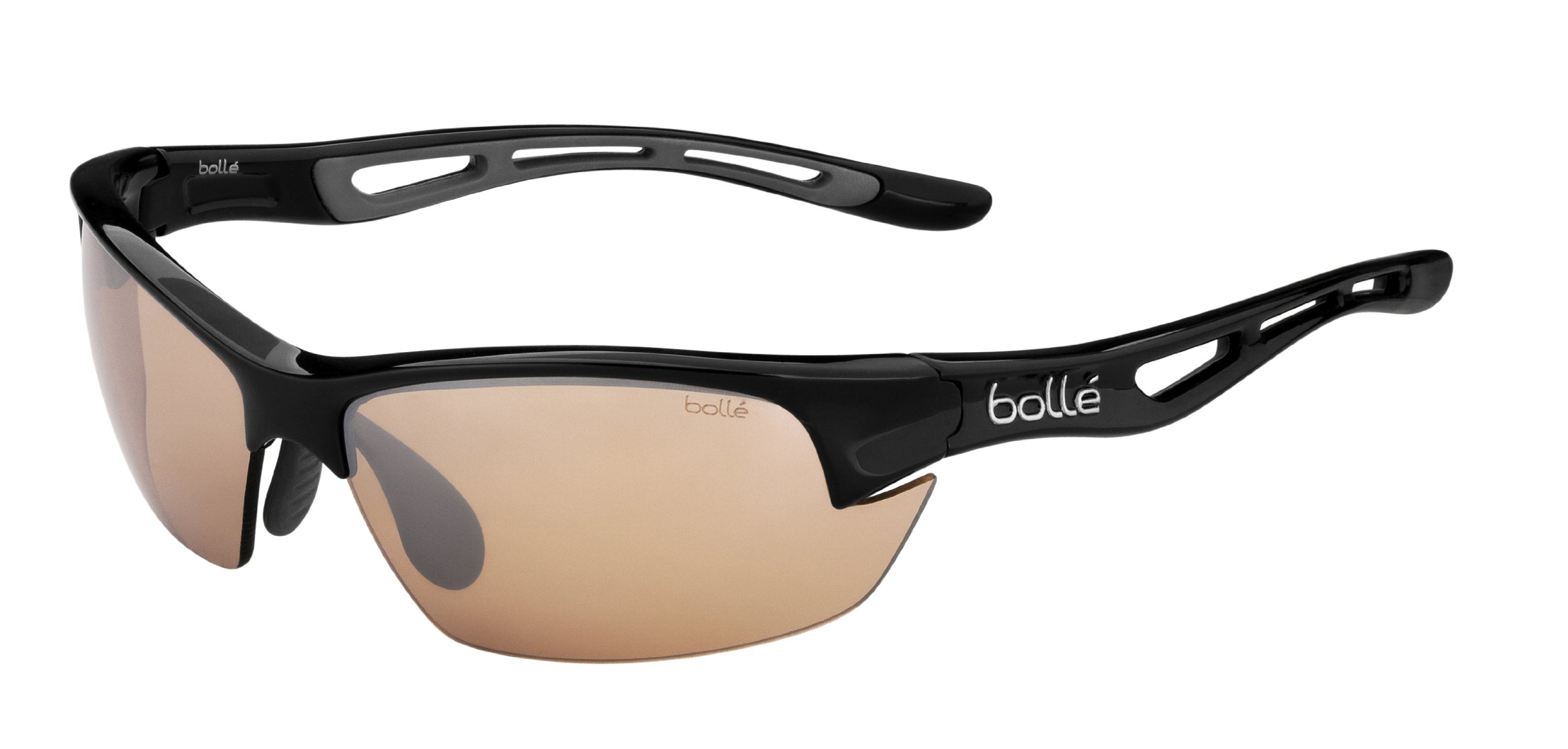 Bolle Bolt S Sunglasses with Oleo AF Lens - Polarized Sports Sunglasses for Running, Cycling & Outdoor Activities