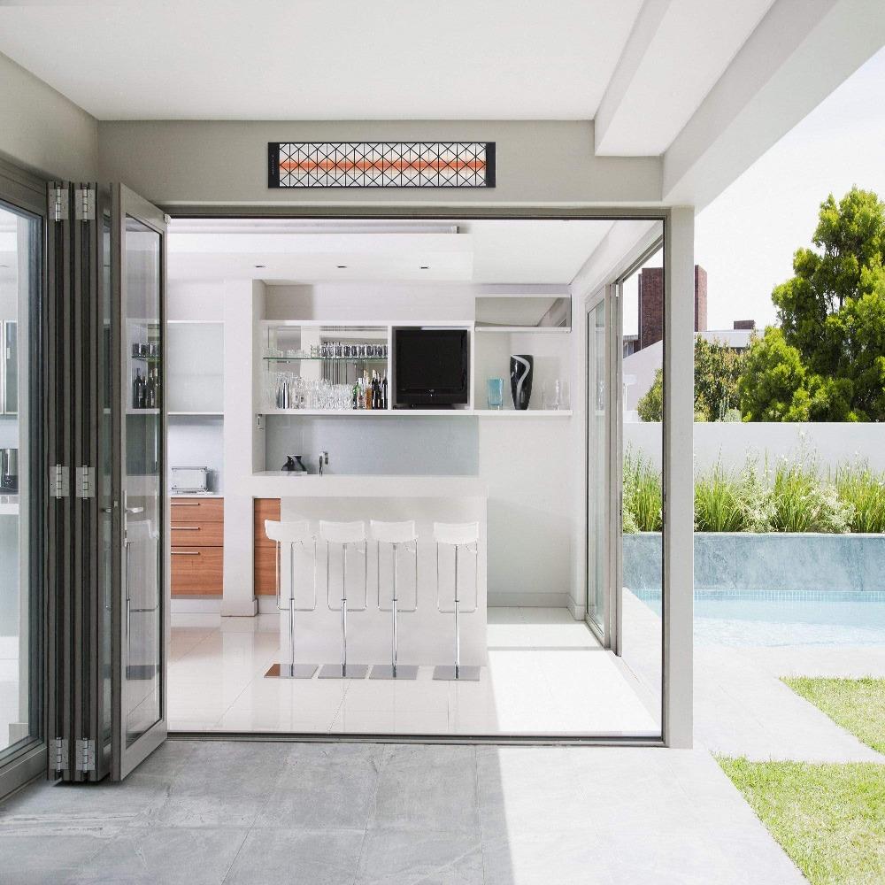 Infratech Motif Traditional Decorative Fascia Kit - Premium Outdoor Heating Solution for Patio, Deck & Poolside Comfort