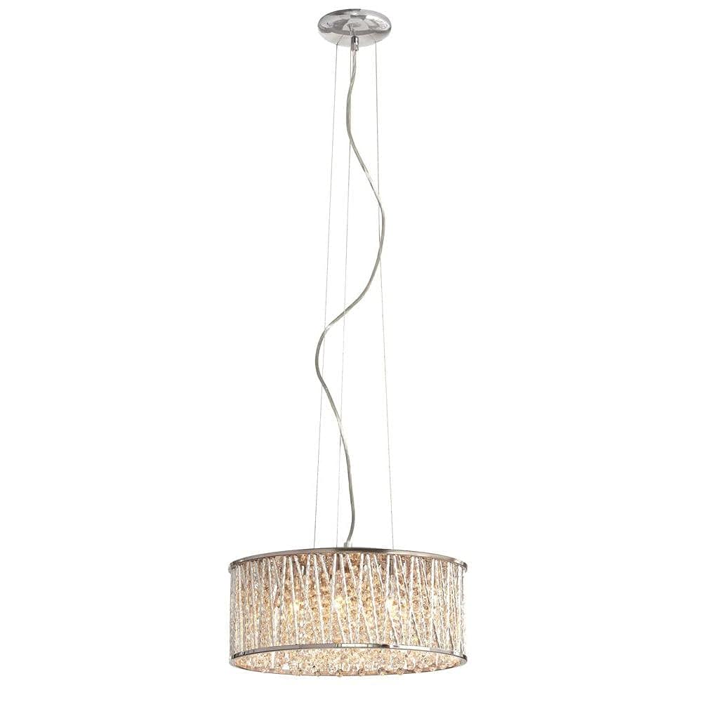 6-Light Modern Pendant Lighting Fixture - Adjustable Hanging Chandelier for Kitchen Island, Dining Room & Living Room Decor