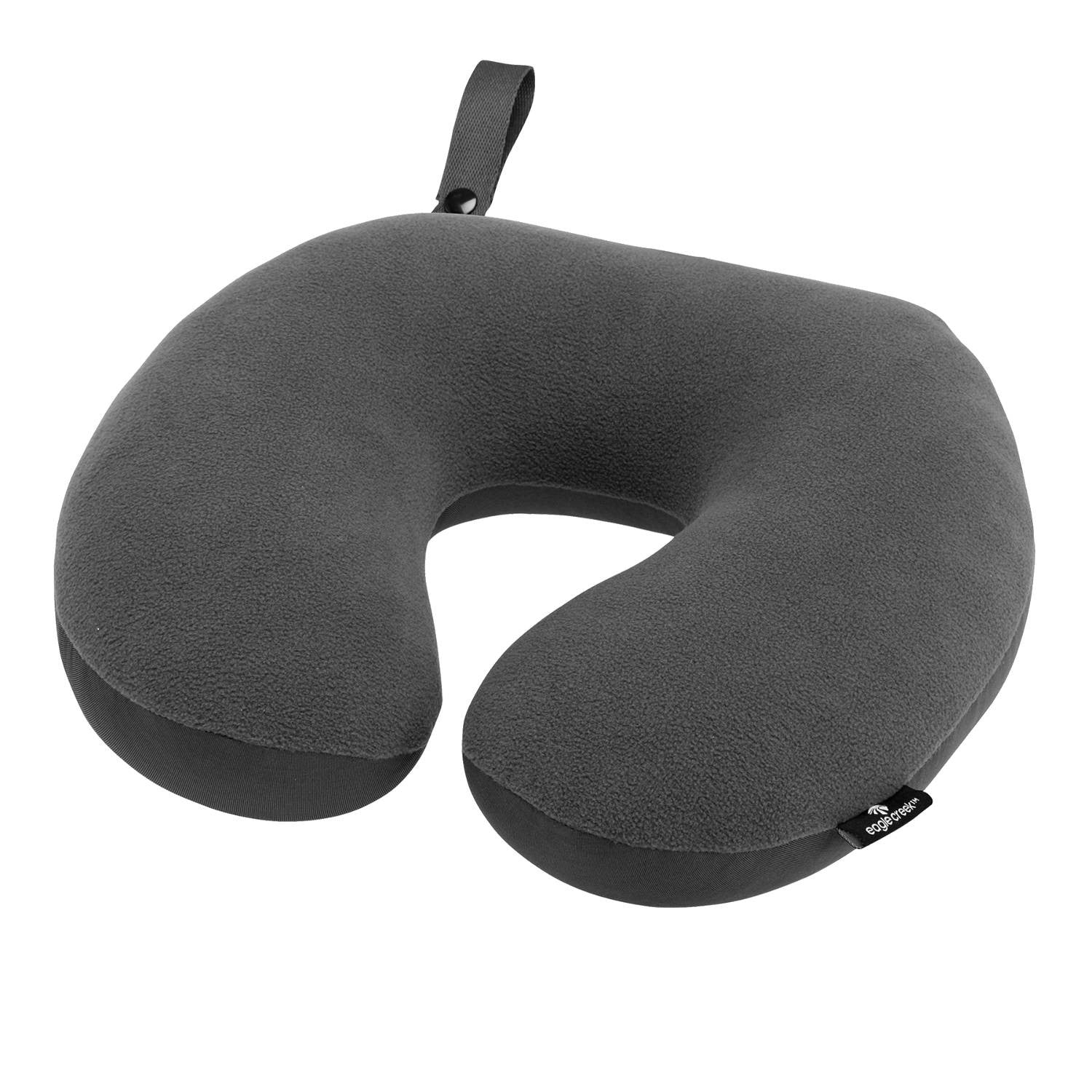 2 in 1 Travel Neck Pillow - Memory Foam Support for Airplane, Car & Office - Adjustable Comfort for Long Flights & Road Trips