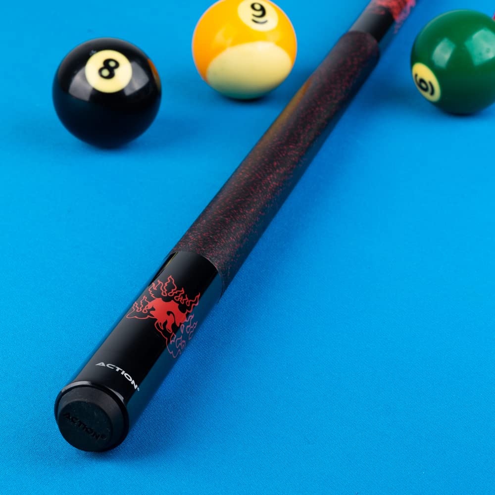 Premium Dragon Design Billiards Pool Cue Stick - Professional Tournament Quality - Perfect for Home Game Rooms, Bars & Competitive Play