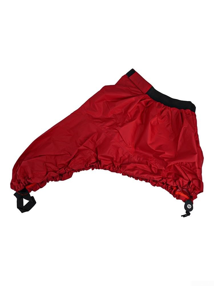Waterproof Kayak Spray Skirt Deck Cover - Universal Fit for Kayaks, Canoes & Marine Boats - Splash Protection for Paddling Adventures (M Red) - Ideal for Whitewater, Sea Kayaking & Recreational Boating