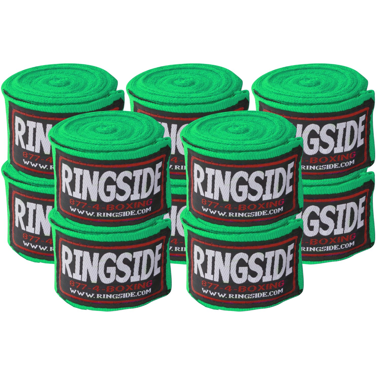 Ringside Mexican Style Boxing Hand Wraps - 5 Pairs Pack for Training, Sparring & Competition - Premium Hand Protection for Boxers & MMA Fighters