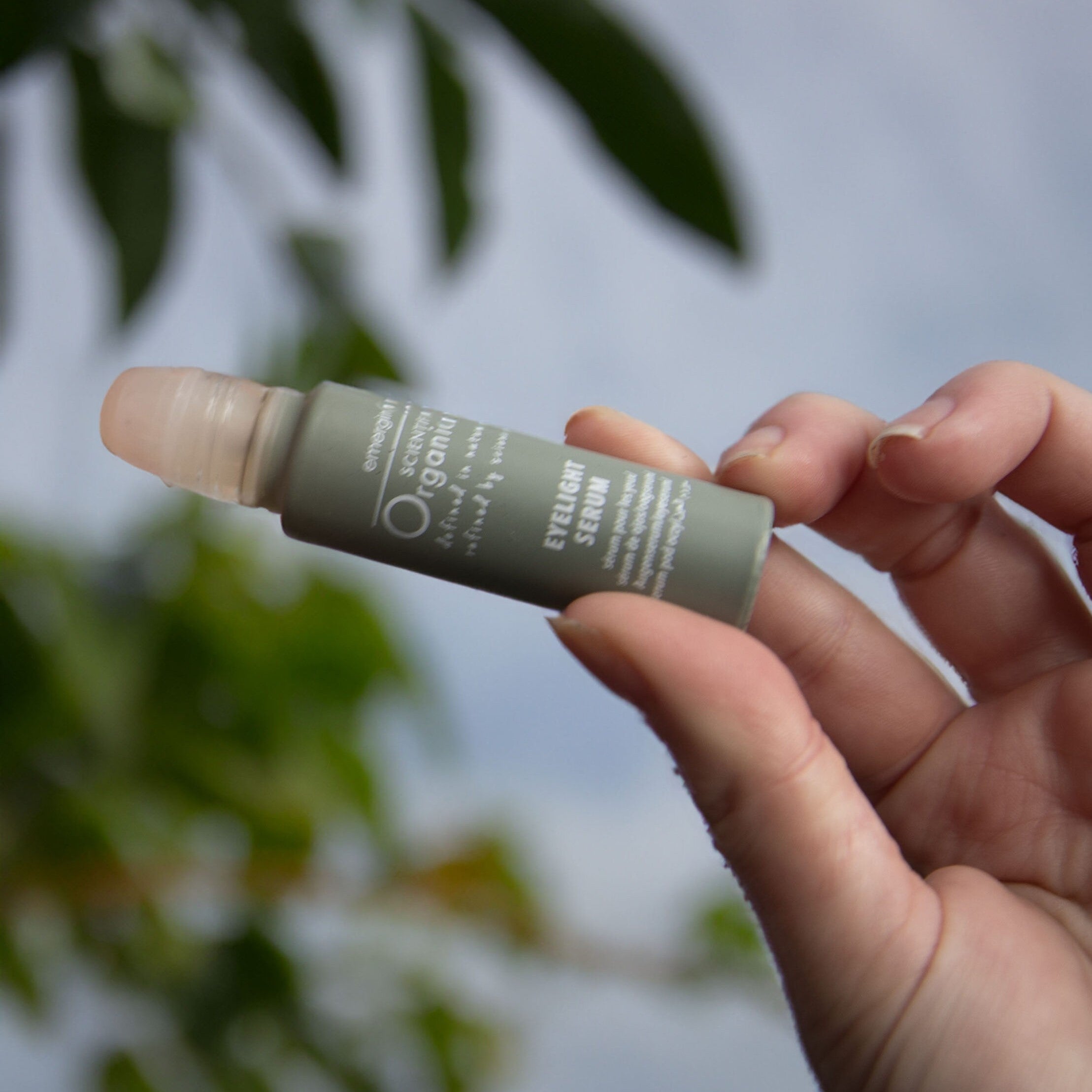 EmerginC Organics Eyelight Serum - Dark Circle & Puffiness Relief Eye Treatment with Organic Ingredients | Brightening & Hydrating for Day & Night Use