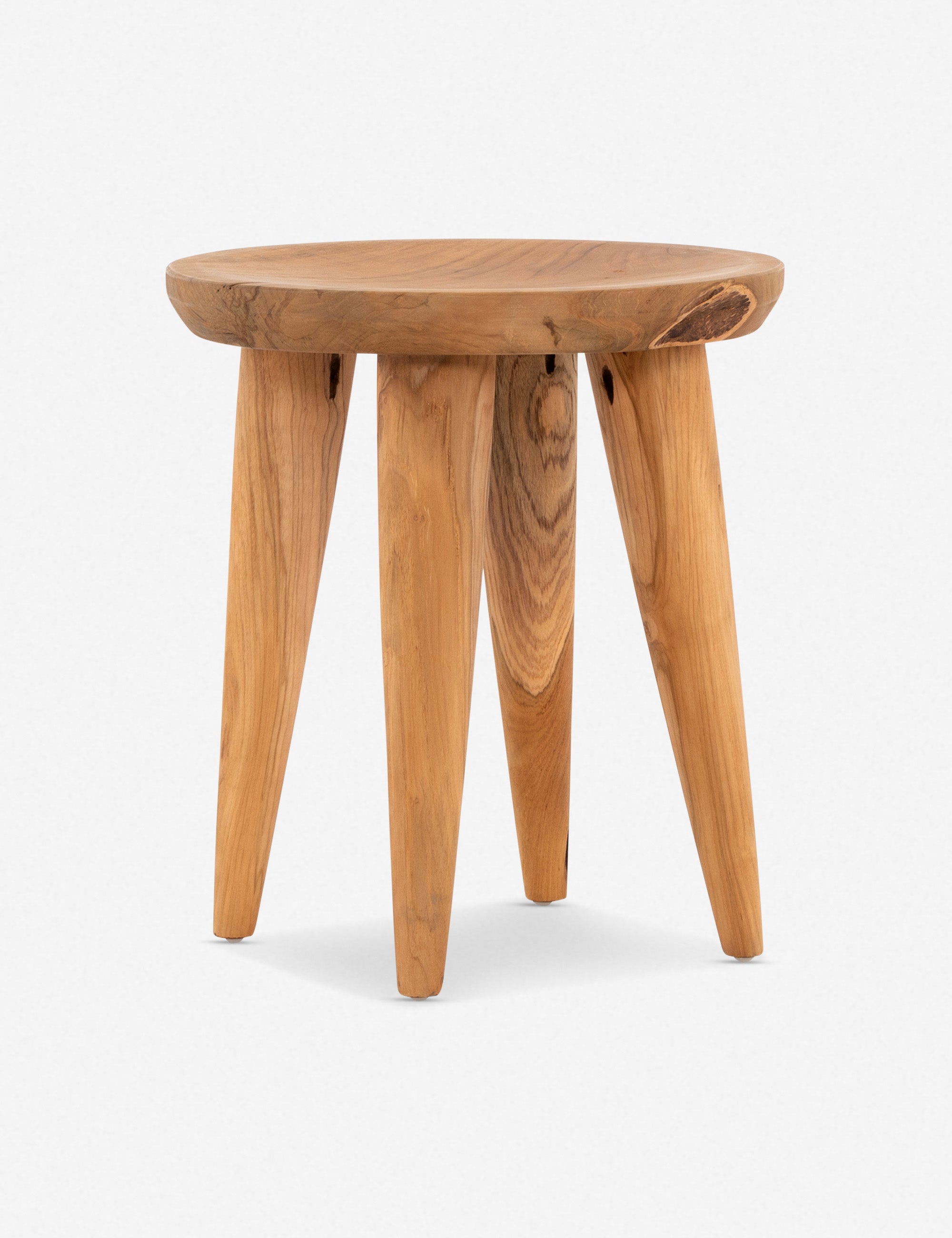 Clarabelle Round Indoor Outdoor Stool - Versatile Seating for Patio, Garden, Living Room & Kitchen | Durable & Stylish Furniture