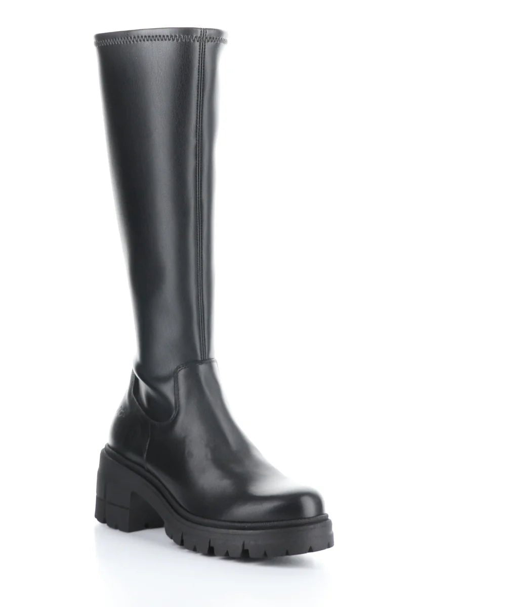 BRENNA Black Waterproof Winter Boots for Women - Slip Resistant, Insulated, Comfortable - Perfect for Snow, Rain & Cold Weather Outdoor Activities