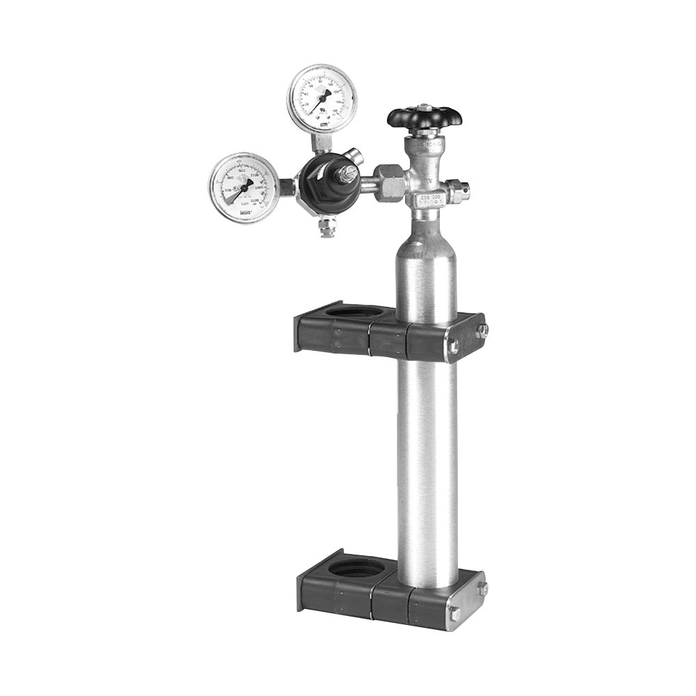 AB25K CO2 Bottle Kit - Premium Carbon Dioxide Cylinder Refill System for Home Brewing, Aquariums & Soda Makers - Includes Regulator & Adapters