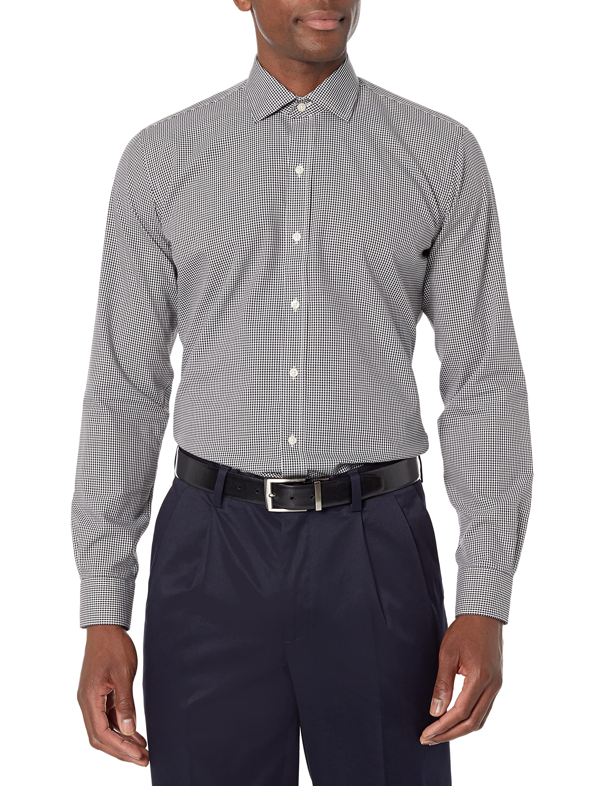 Slim Fit Spread Collar Button Down Dress Shirt for Men - Business Formal & Office Wear | Professional Work Attire & Special Occasions