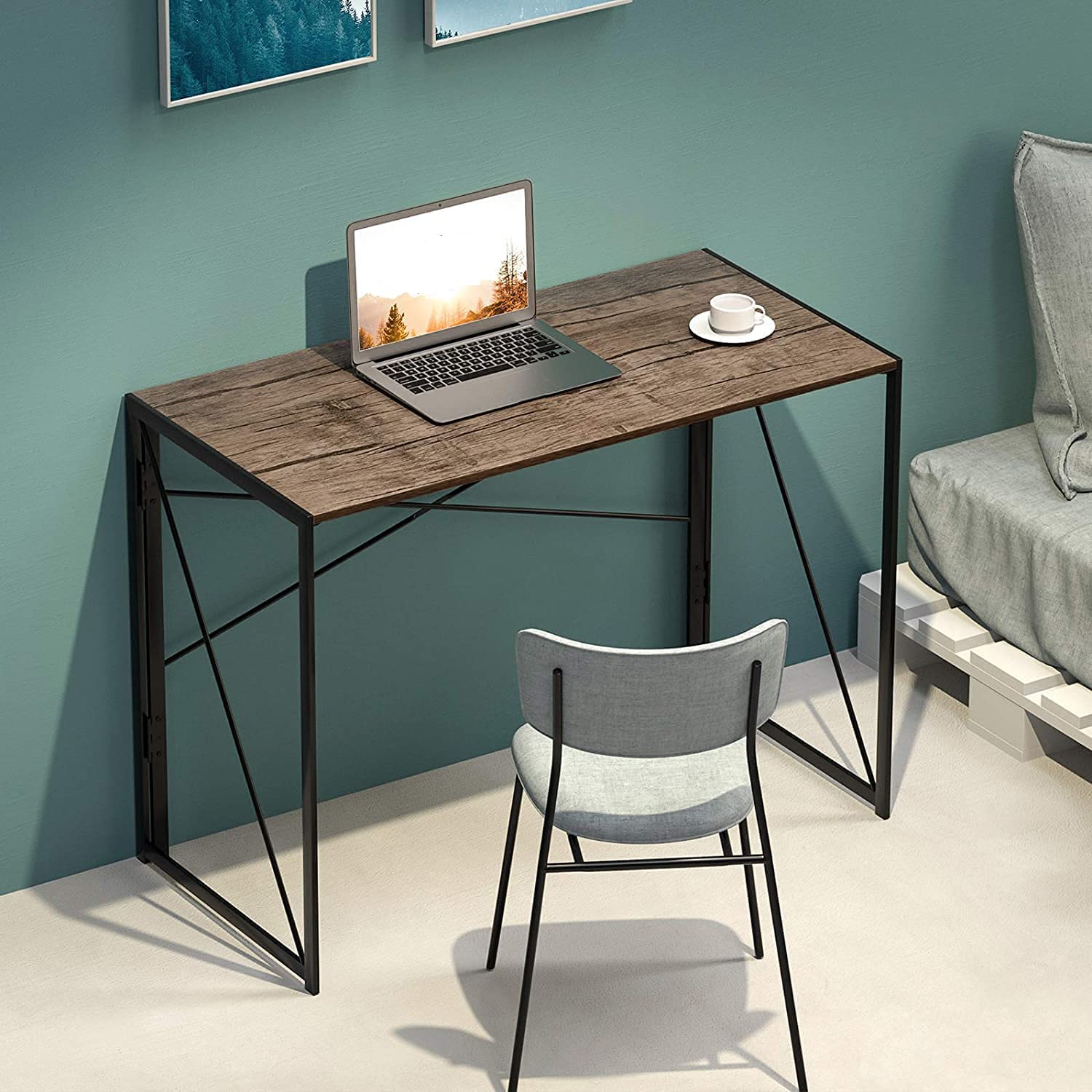 Modern Small Folding Computer Desk 39