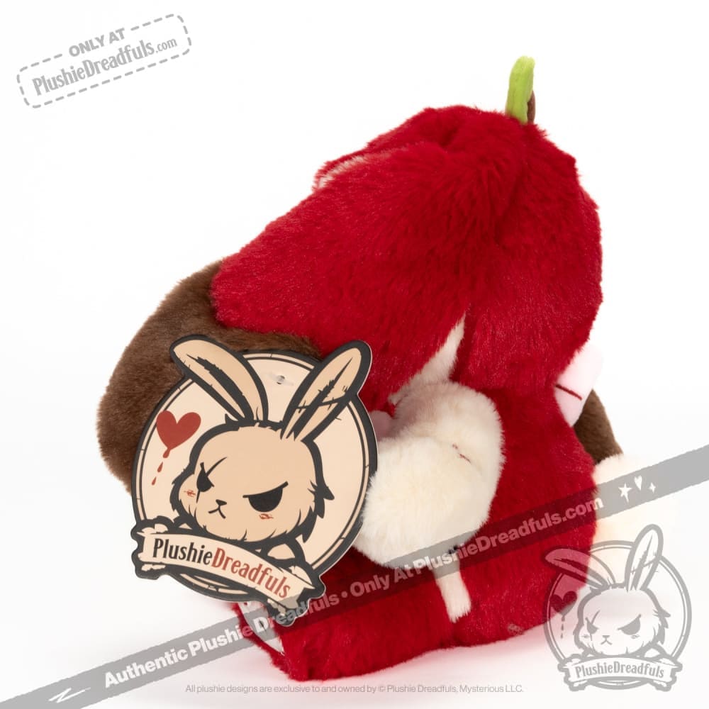 Plushie Dreadfuls Apple Rabbit Stuffed Animal Toy - Cute Bunny Plush for Kids, Collectors & Gift Giving | Perfect for Nursery Decor, Birthday Presents & Cuddling