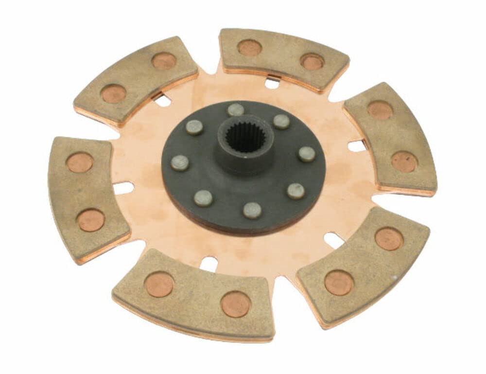 200MM 6-PUCK Clutch Disc for VW Beetle, Sand Rail & Baja - High Performance Replacement Part - Perfect for Off-Road Racing, Dune Bashing & Classic VW Restoration