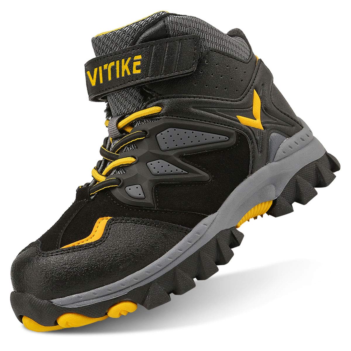 Waterproof Anti-Slip Winter Snow Boots for Boys - Toddler/Little Kid/Big Kid Sizes - Warm Hiking & Outdoor Shoes for Snow Play, School & Winter Activities