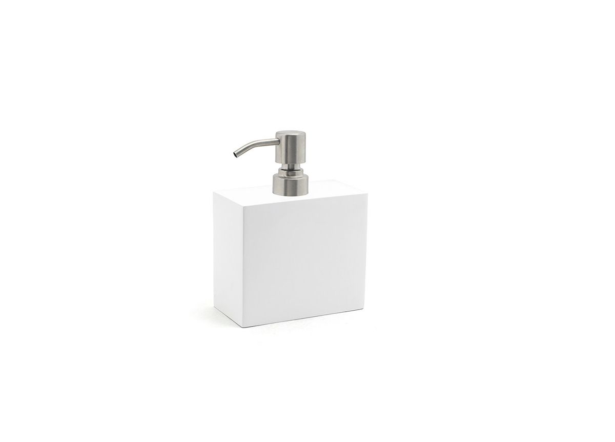 FOH New York Pump Dispenser - 28 oz, 6 Pack - Stainless Steel Mirror Top - Perfect for Liquids, Soaps & Hand Sanitizers in Restaurants, Salons & Homes