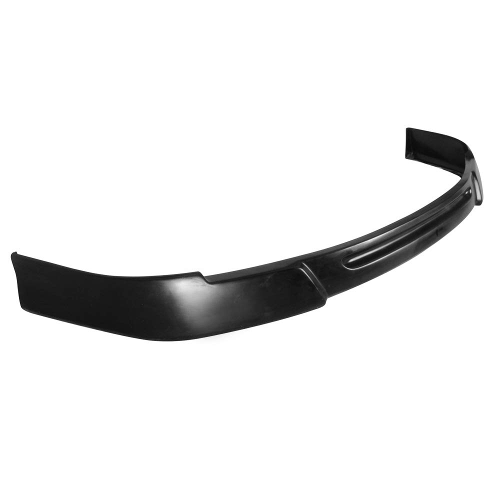IKON MOTORSPORTS Black PU Front Bumper Lip Spoiler for 1994-1996 Honda Odyssey - Factory Style Under Chin Finisher | Enhances Appearance & Aerodynamics for Car Enthusiasts