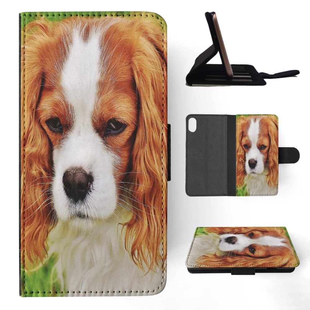 Cute Cocker Spaniel Dog Puppy #2 Flip Wallet Phone Case for Apple iPhone Xs Max - Multicolor Protective Cover with Card Slots | Perfect for Pet Lovers, Daily Use & Gift Giving