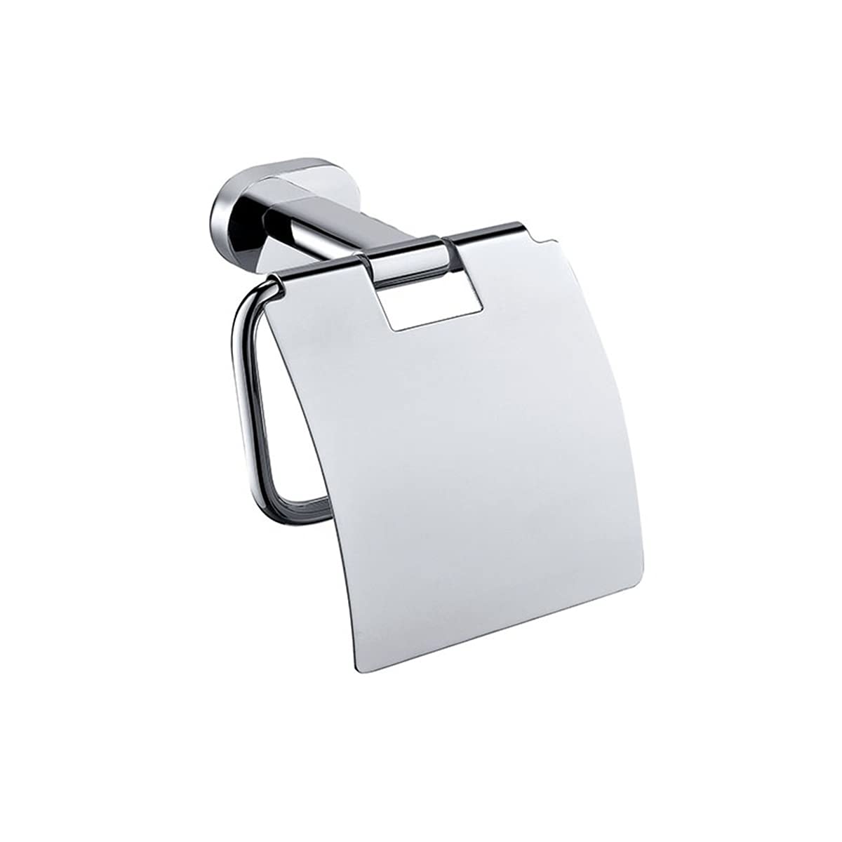 Premium Bathroom Hardware Set - Towel Bar, Paper Holder, Soap Dish, Glass Shelf, Towel Ring & Robe Hook - Modern Bath Accessories for Home & Hotel Use (Color: Paper Holder) - Perfect for Spa-Like Bathroom Upgrades