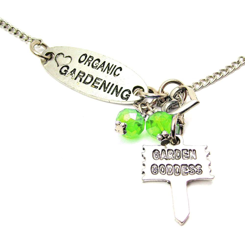 Organic Gardening Lariat Necklace - 22