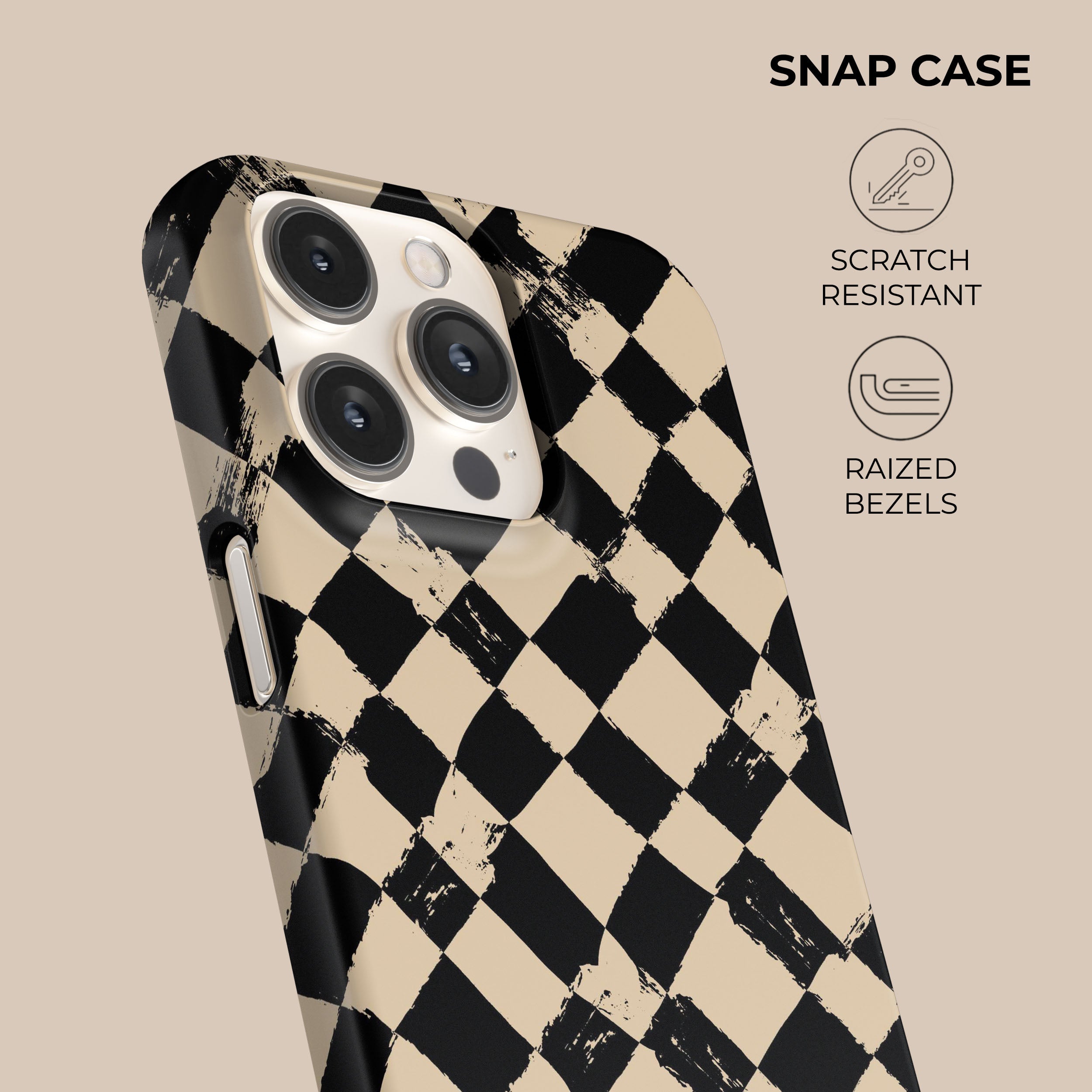 Premium Chess Cross Board Pattern Phone Case - Durable Protective Cover for iPhone & Samsung - Perfect for Chess Lovers & Strategy Game Enthusiasts - Great Gift for Tournaments & Game Nights