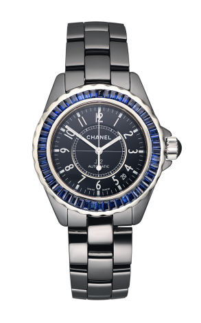 Chanel J12 Women's Watch - Stainless Steel & Ceramic Case, Sapphire Crystal - Luxury Fashion Timepiece for Everyday Wear & Special Occasions