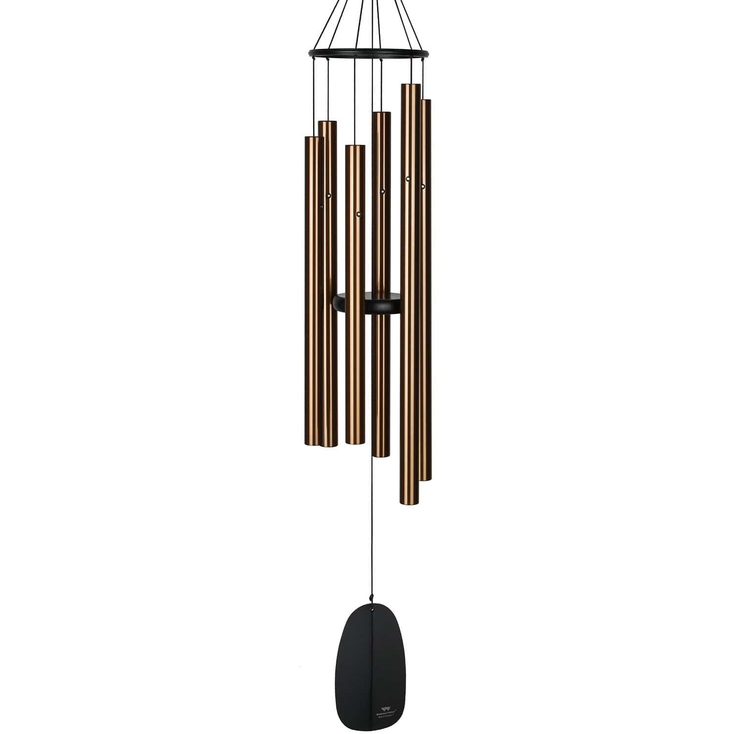 Bells of Paradise 54-Inch Bronze Wind Chime - Outdoor Garden Decor for Relaxing Sounds & Zen Atmosphere