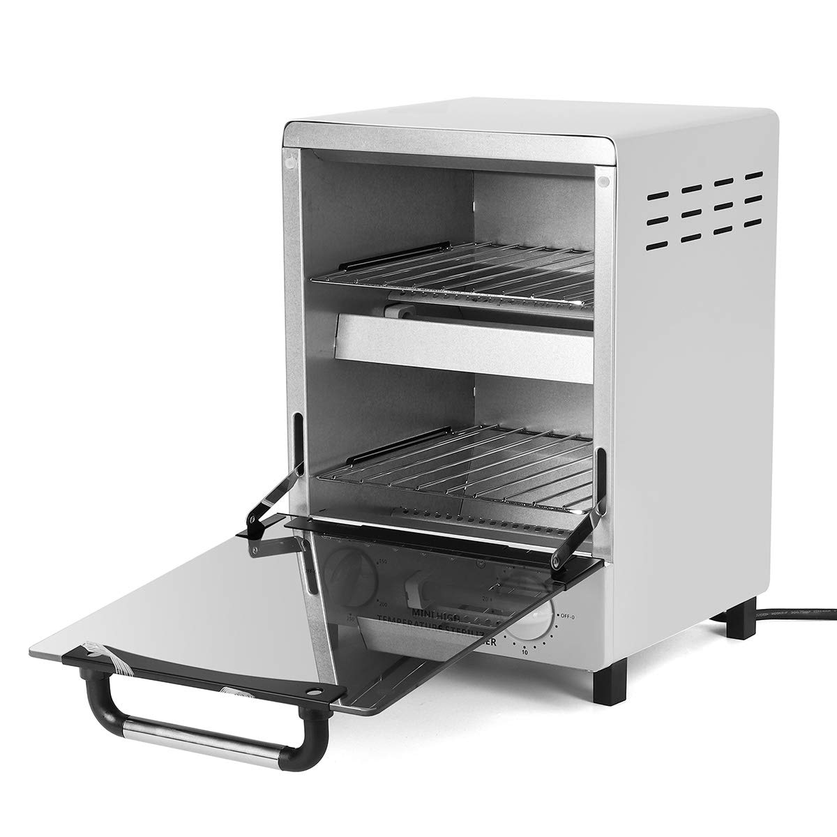 XJZHANG 12L 900W Double Deck Nail Tools Heat Sterilizer Autoclave - Professional Spa, Dental & Medical High Temperature Sterilization Cabinet for Scissors, Baby Bottles, Toys, Towels - Perfect for Salons, Clinics and Home Use