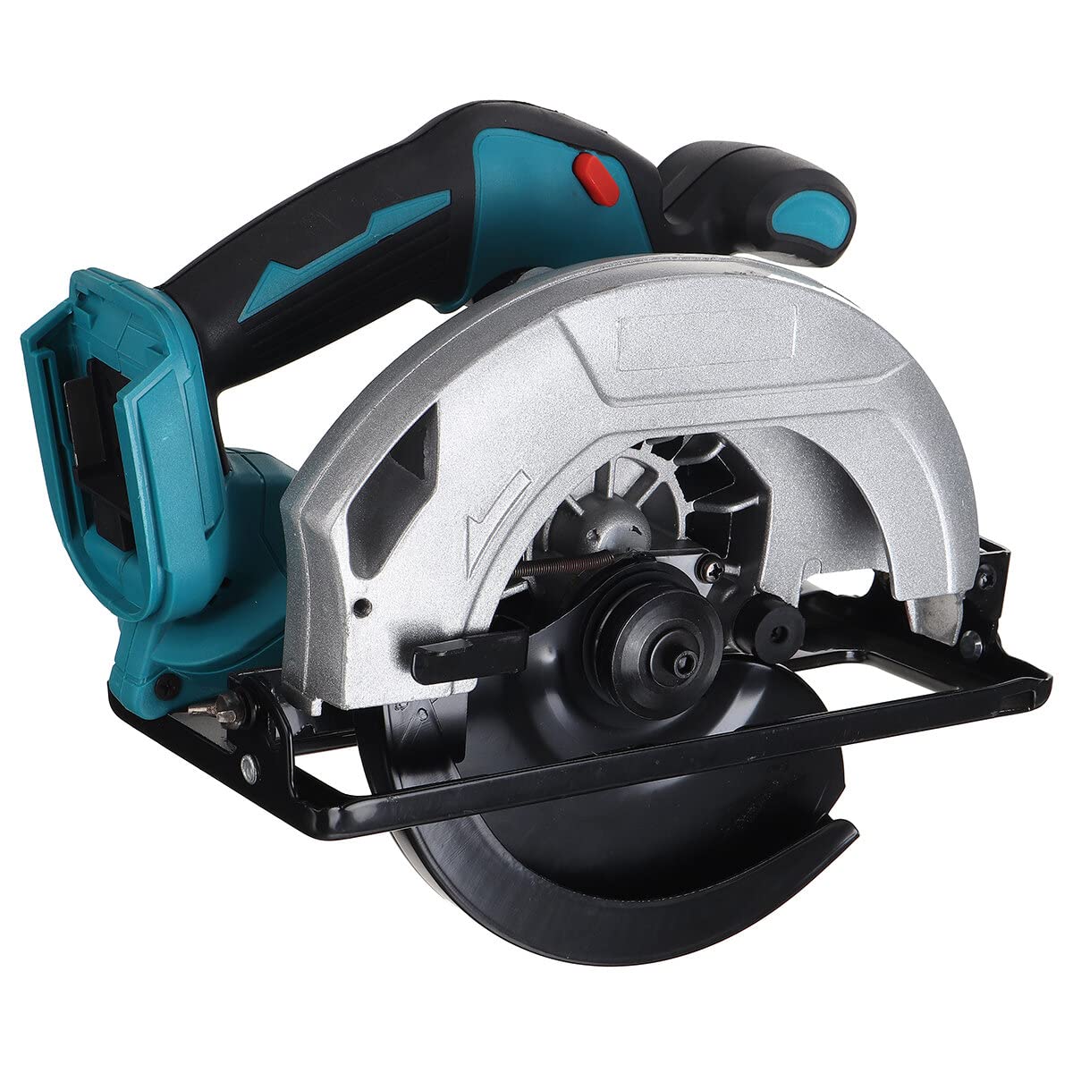 7 Inch Electric Circular Saw - Lightweight Aluminum Body, Portable Woodworking Tool for DIY Projects, Home Renovation & Carpentry Work