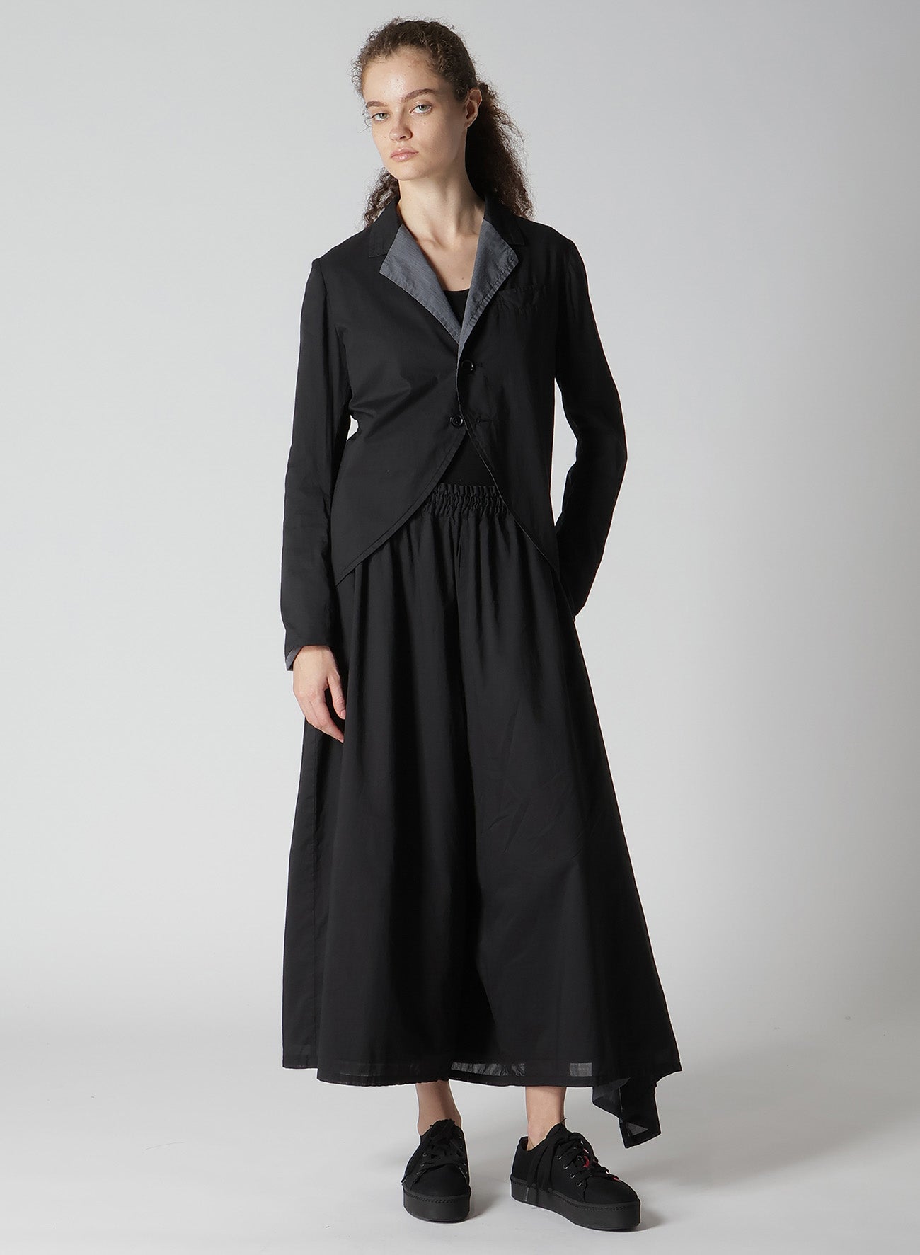 Cotton Lawn Garment Dyed Swallowtail Jacket for Women - Lightweight Summer Blazer for Office, Wedding & Outdoor Events