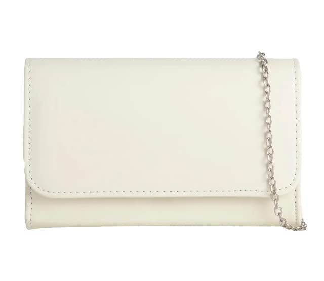 Starz Women's Elegant Faux Leather Clutch Bag for Wedding, Party & Evening Events - Stylish Ladies Handbag for Formal Occasions, Date Nights & Special Celebrations