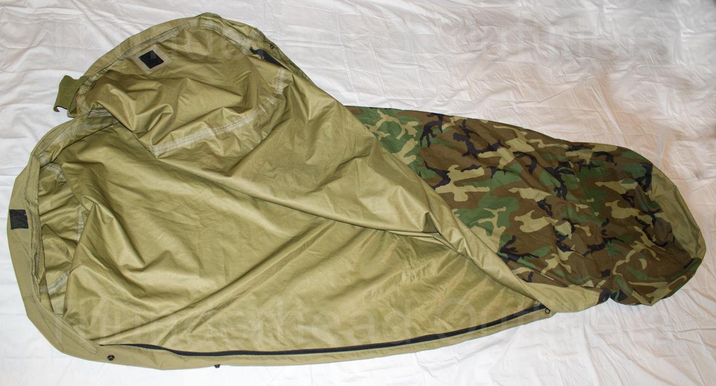 Waterproof Ammo Can Man Woodland Camouflage Bivy Cover - Tactical Outdoor Gear for Camping, Hunting & Survival