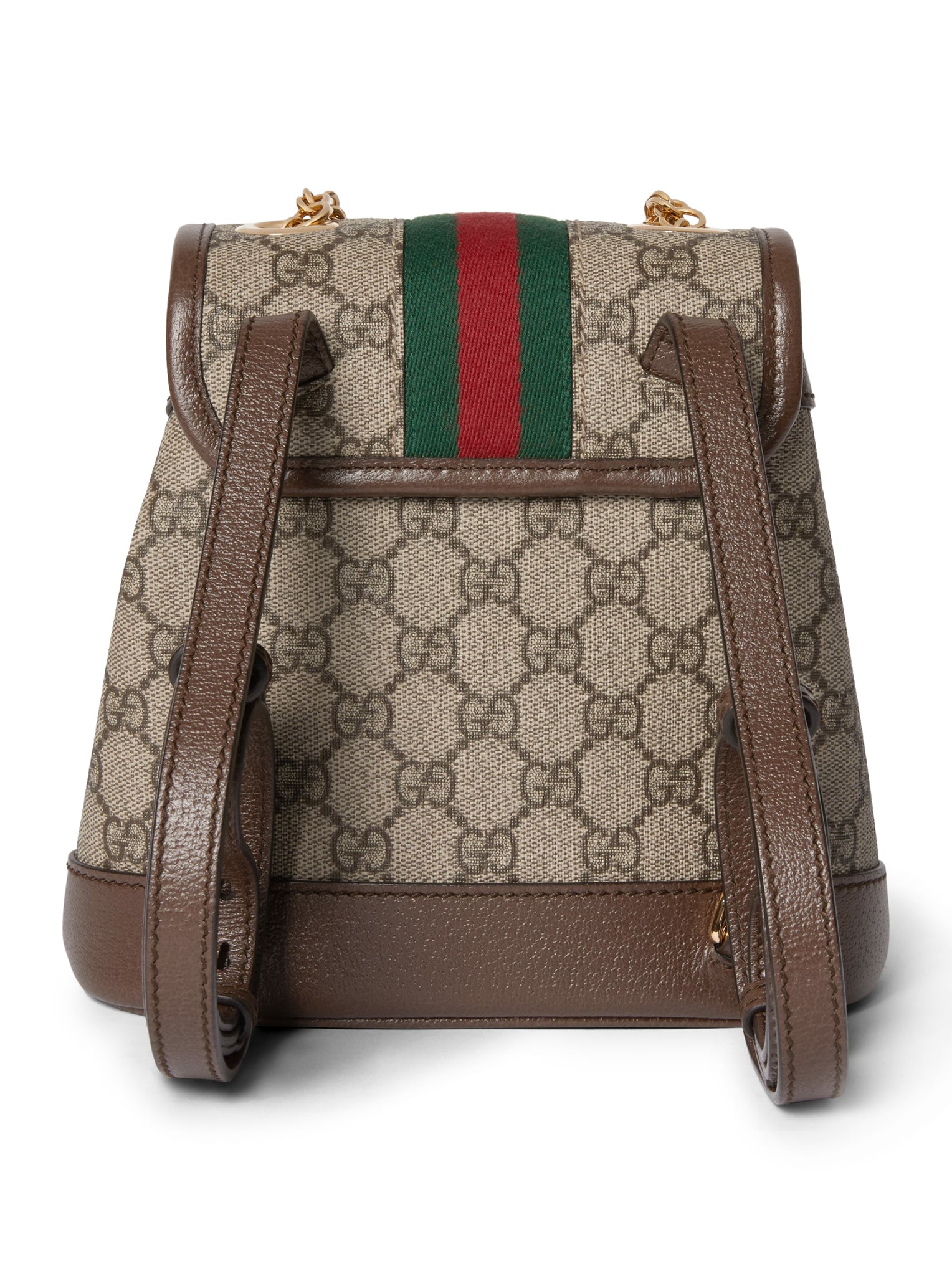 Gucci Ophidia Mini Backpack - Women's Luxury Leather Small Backpack Purse for Travel, Work & Daily Use | Fashionable Crossbody Bag with GG Supreme Canvas & Web Stripe