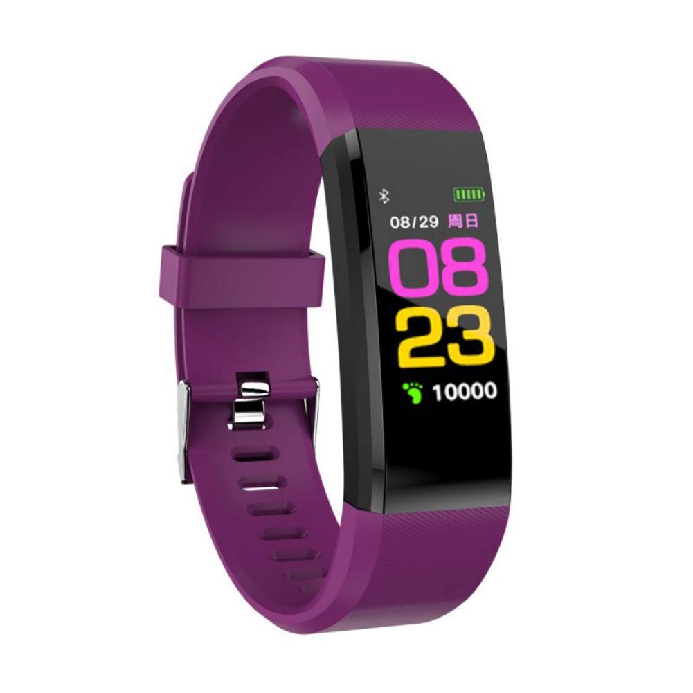 NCHEOI ID115Plus Smartwatch - Heart Rate, Sleep & Blood Pressure Monitor for Fitness Tracking - Men & Women