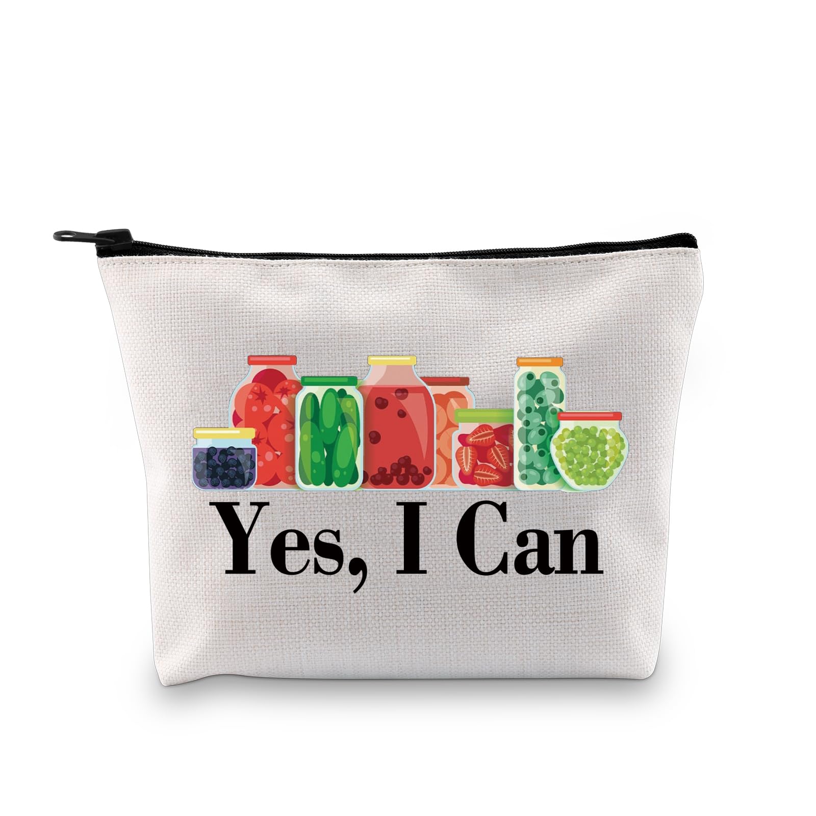 JXGZSO Funny 'Yes I Can' Food Storage Jars - Airtight Canning Containers for Kitchen, Pantry & Gifts - Perfect for Preserves, Pickles & Dry Food Organization