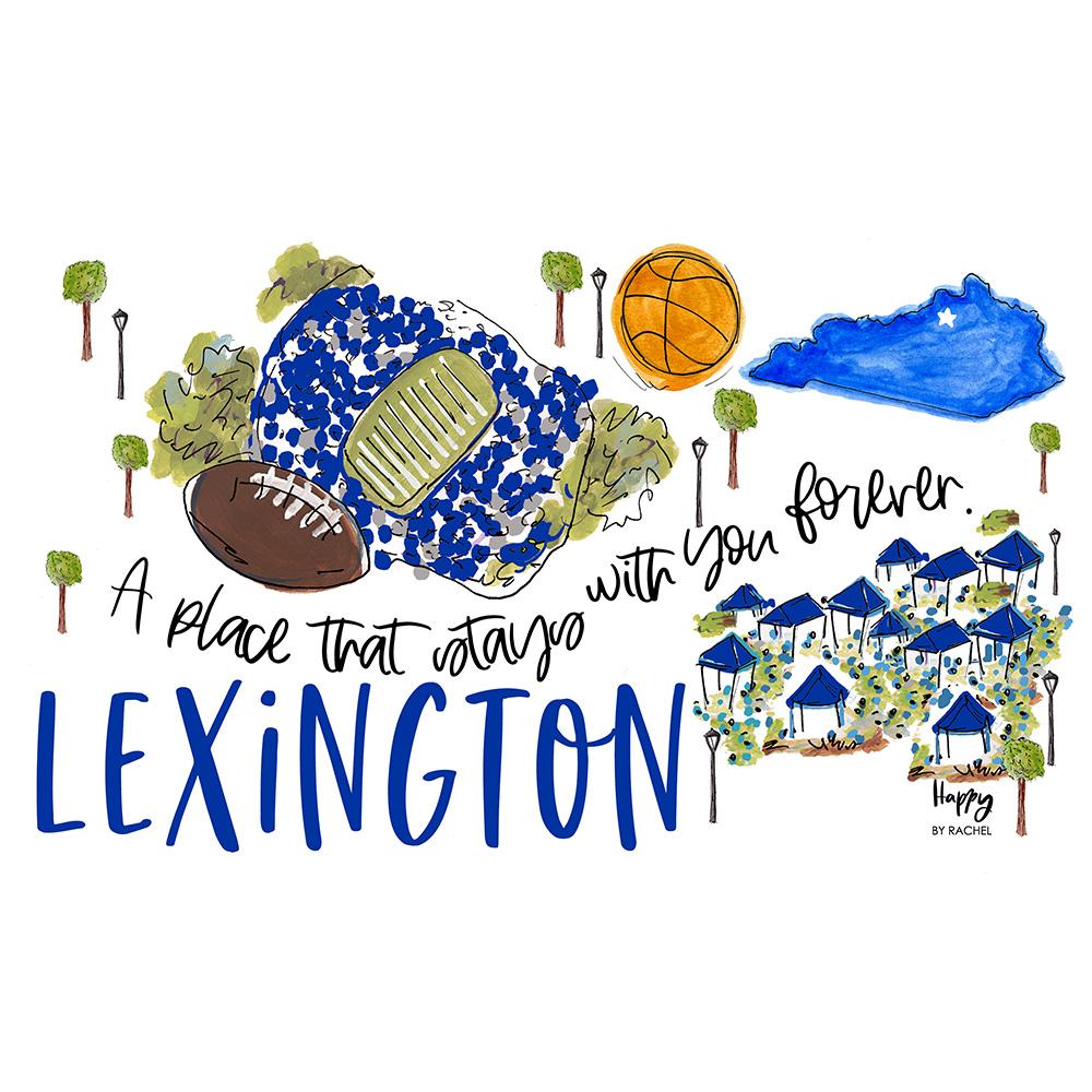 40oz Saturdays in Lexington Mega Mug - Large Insulated Coffee Cup for Home, Office & Travel - Perfect for Hot & Cold Beverages