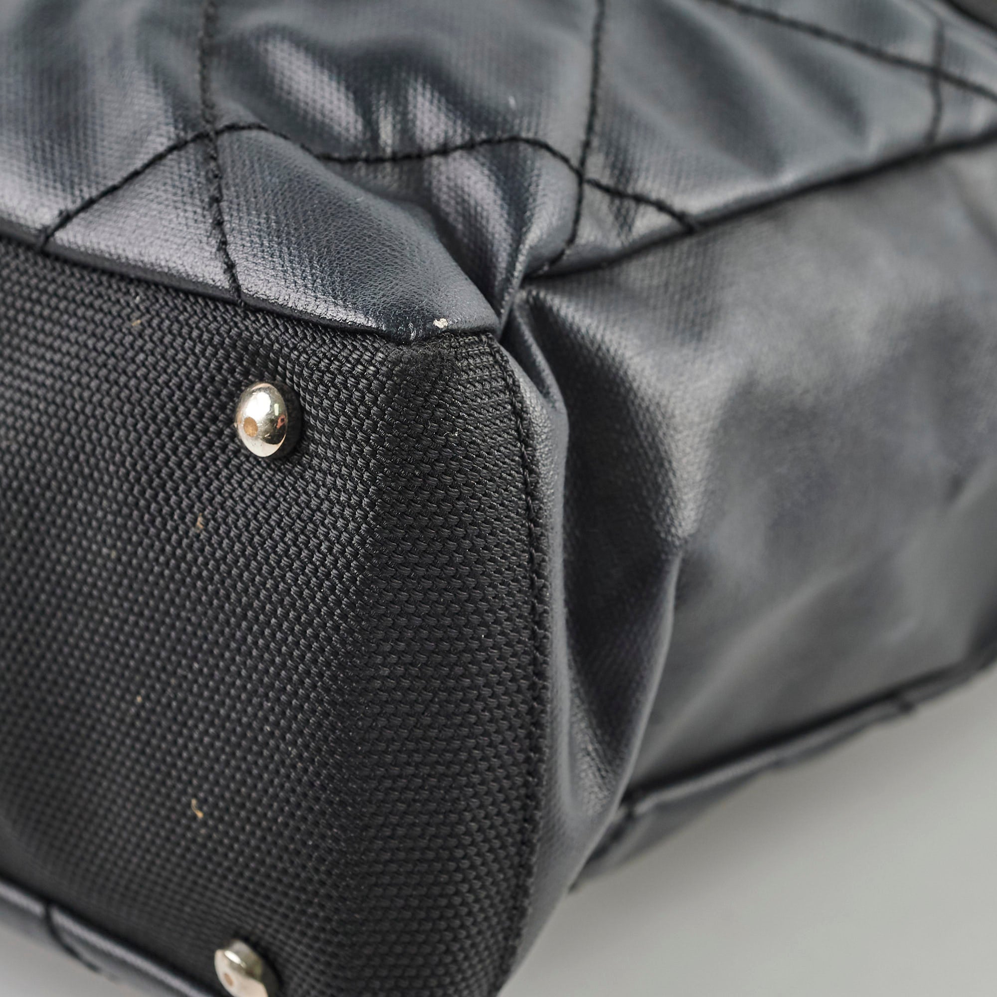 Chanel Paris Biarritz Small Black Leather Tote Bag - Authentic 2008/2009 Collection | Luxury Designer Handbag for Women, Work, Travel & Everyday Use