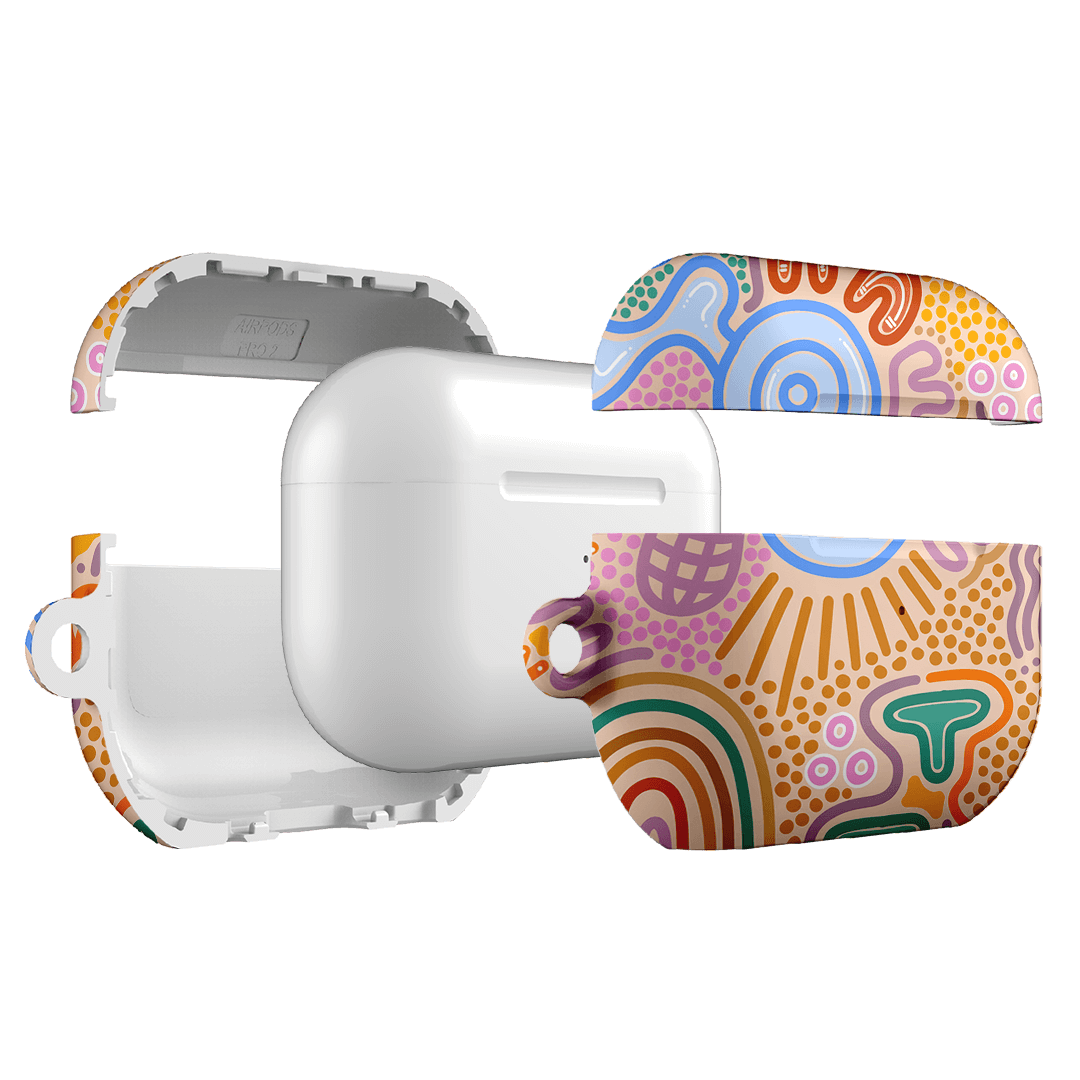 Premium AirPods Pro Case - Shockproof & Waterproof Protective Cover for Apple AirPods Pro 2/1 - Perfect for Travel, Workout & Outdoor Adventures
