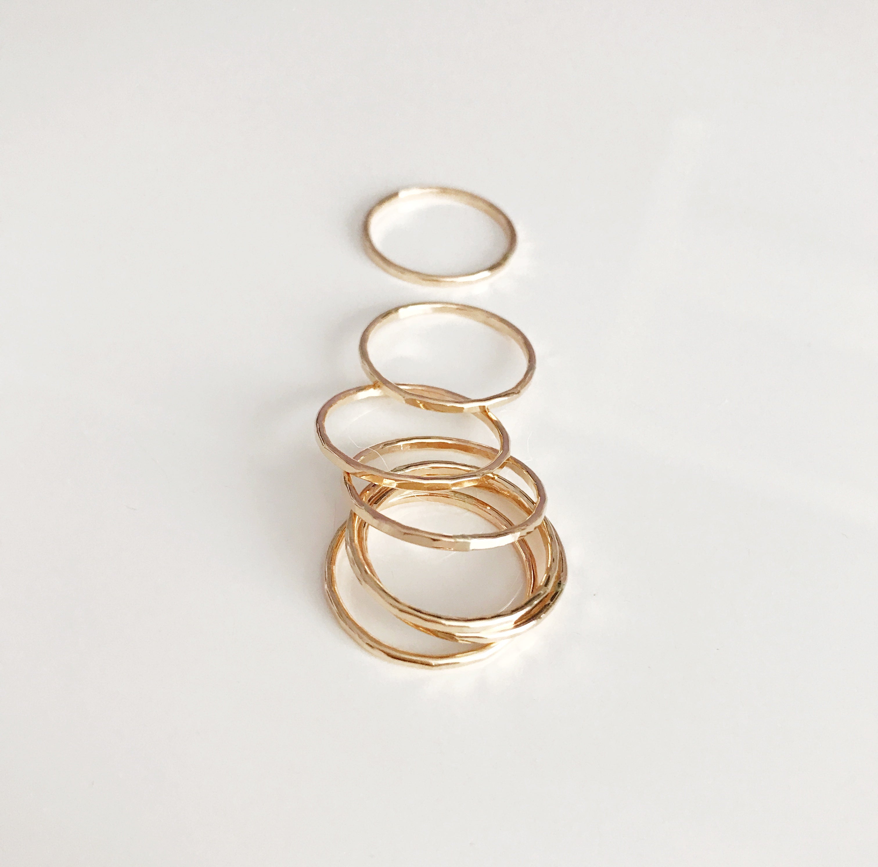 Clara Rings Set - 7 Piece Stackable Rings for Women (R122) | Elegant Jewelry for Everyday Wear, Parties & Gifts