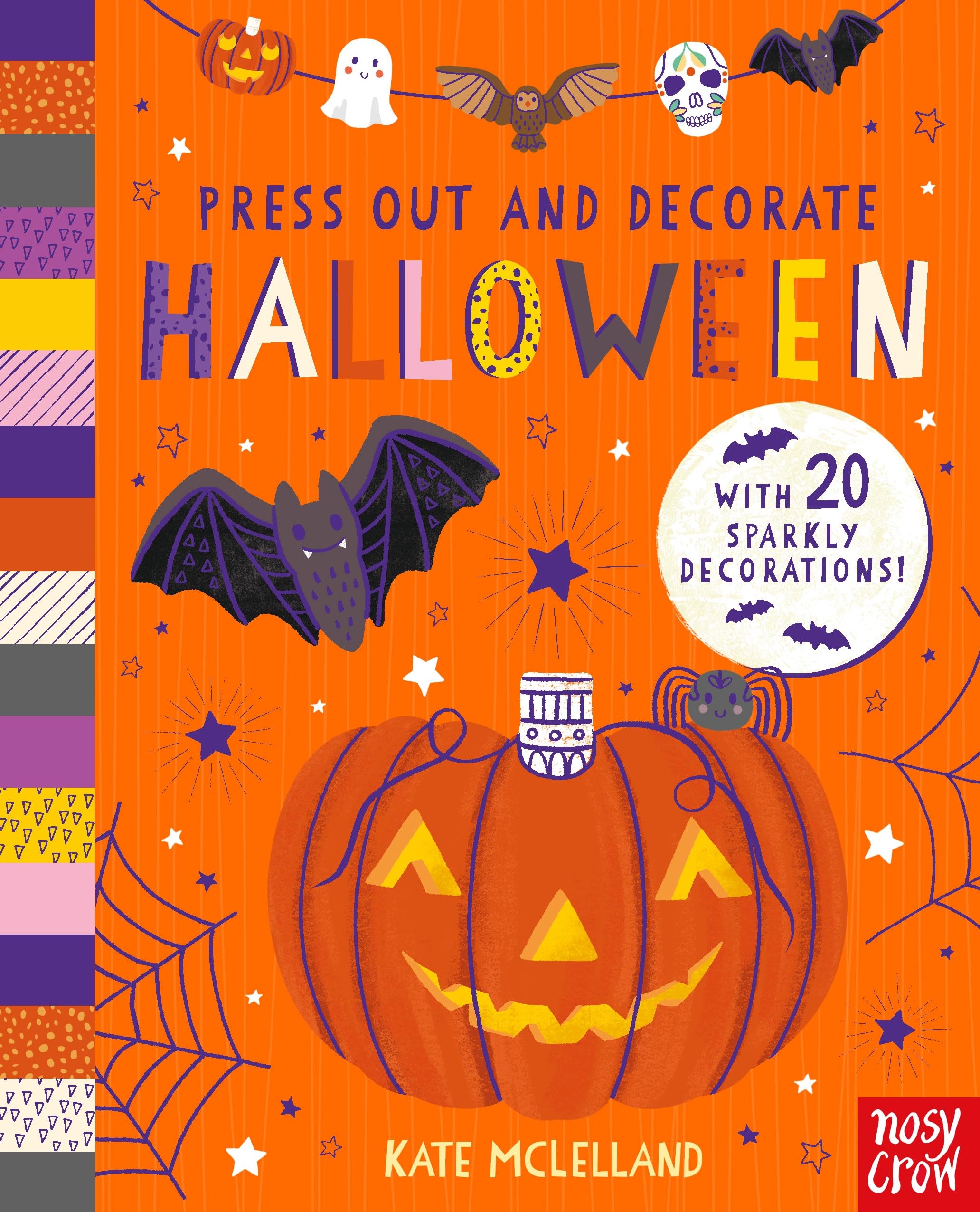 DIY Halloween Press Out and Decorate Craft Kit - Fun Holiday Activity for Kids & Adults | Perfect for Party Decorations, Classroom Projects & Family Bonding